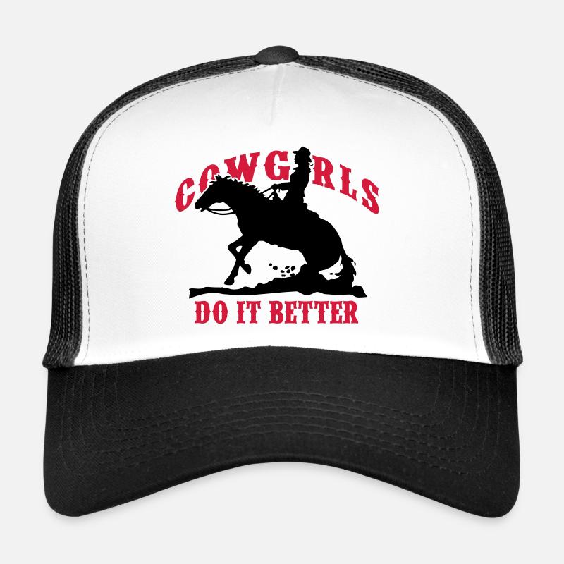 Cowgirls do it better - Slide Stop 2C Trucker Cap