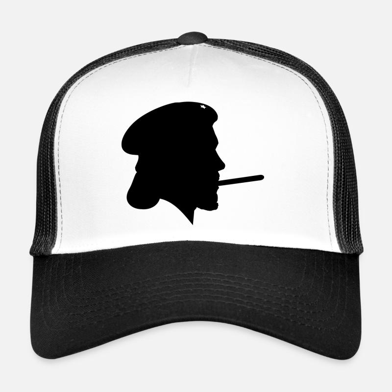 che - Casquette trucker  - blanc/noir
