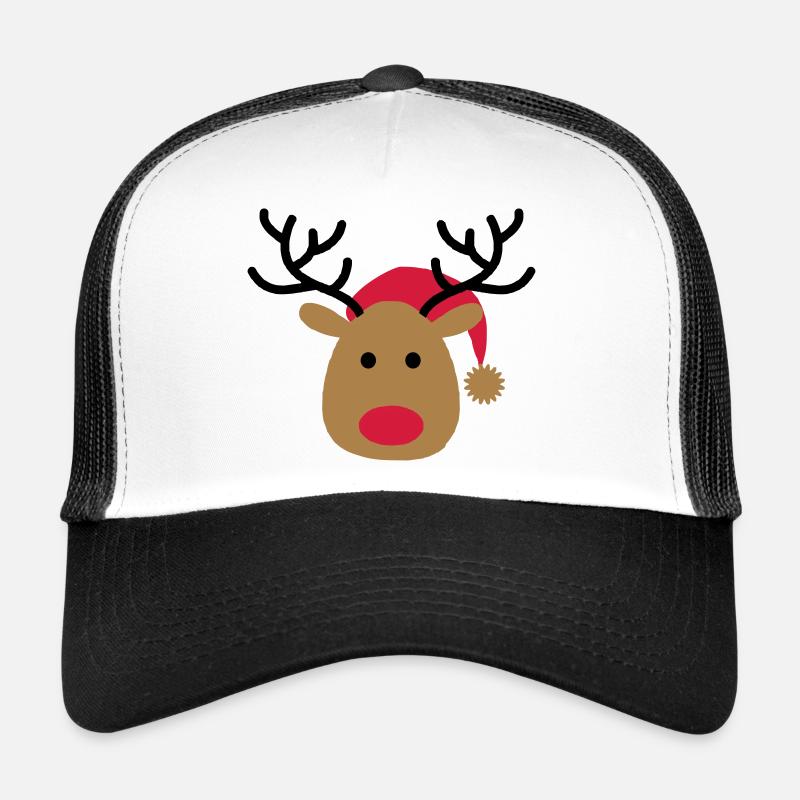 Conception drôle d'un orignal pour Noël Casquette trucker 