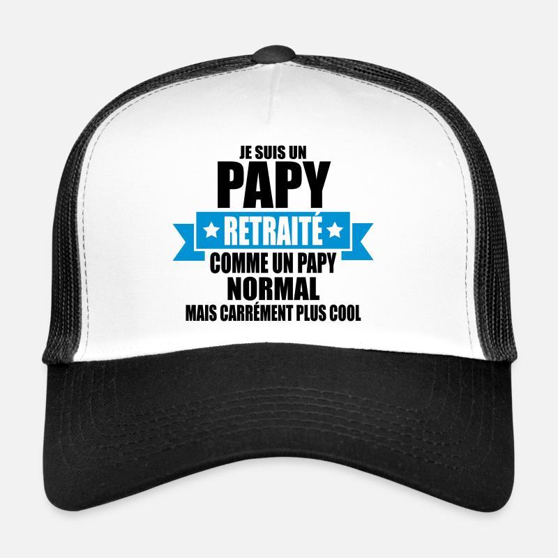 je suis un papy retraité Casquette trucker 