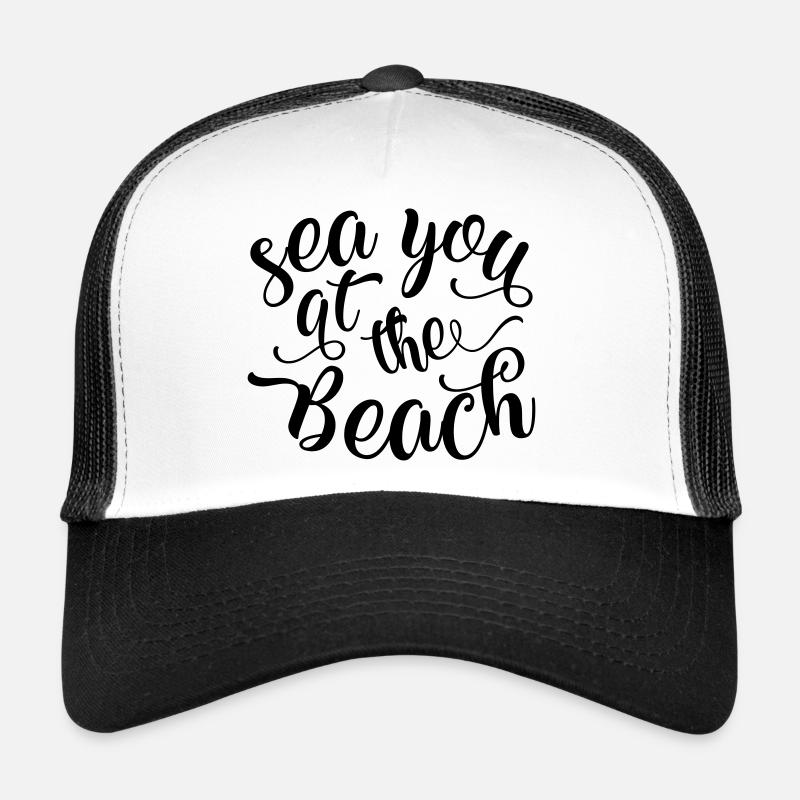 Wir sehen uns am Strand Trucker Cap