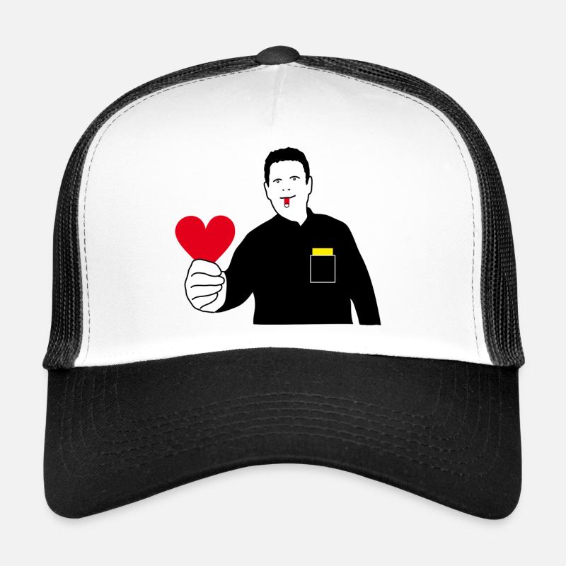 Love Schiri - Trucker Cap - Weiß/Schwarz
