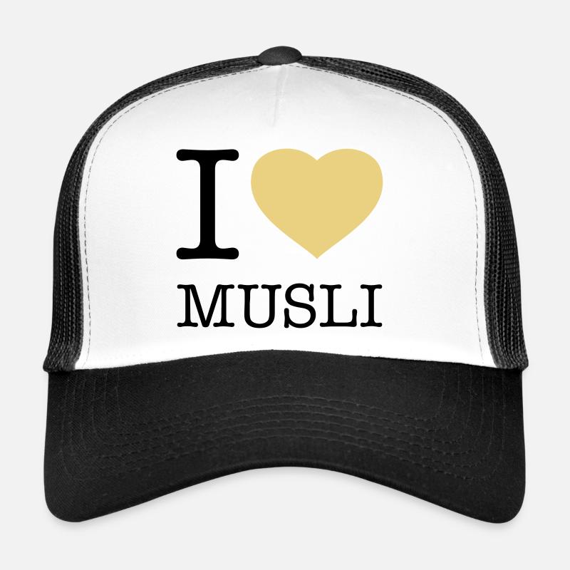 I LOVE MUSLI Müsli Trucker Cap
