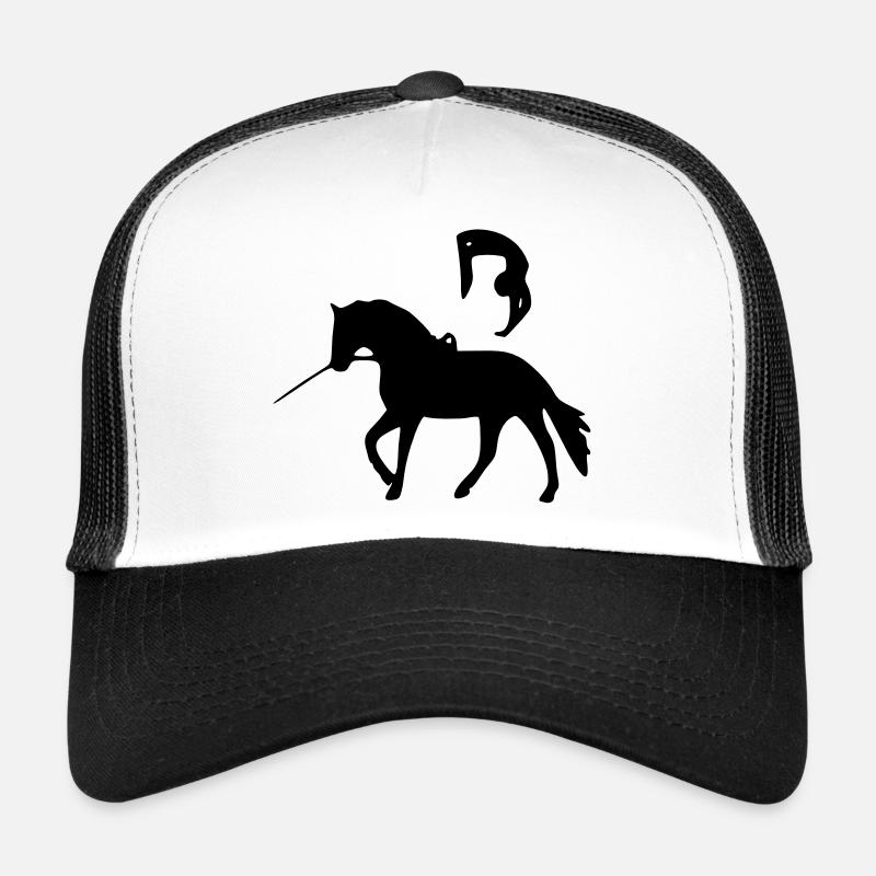 Flick Flack Voltigieren - Trucker Cap - Weiß/Schwarz