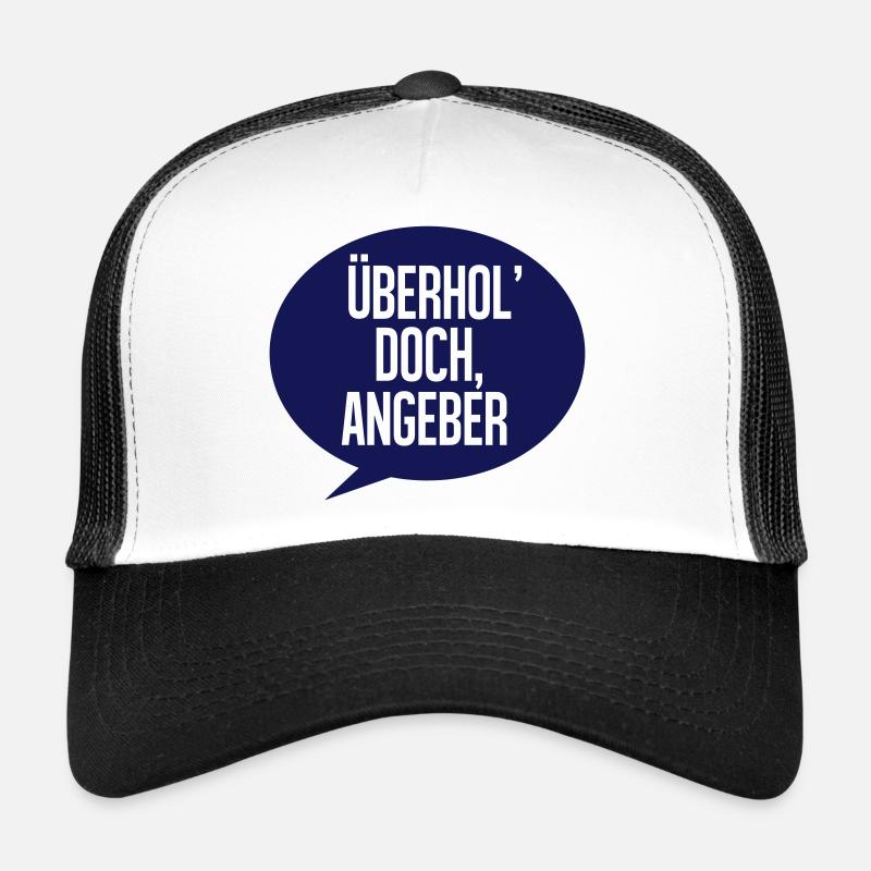 Überhol doch, Angeber Trucker Cap