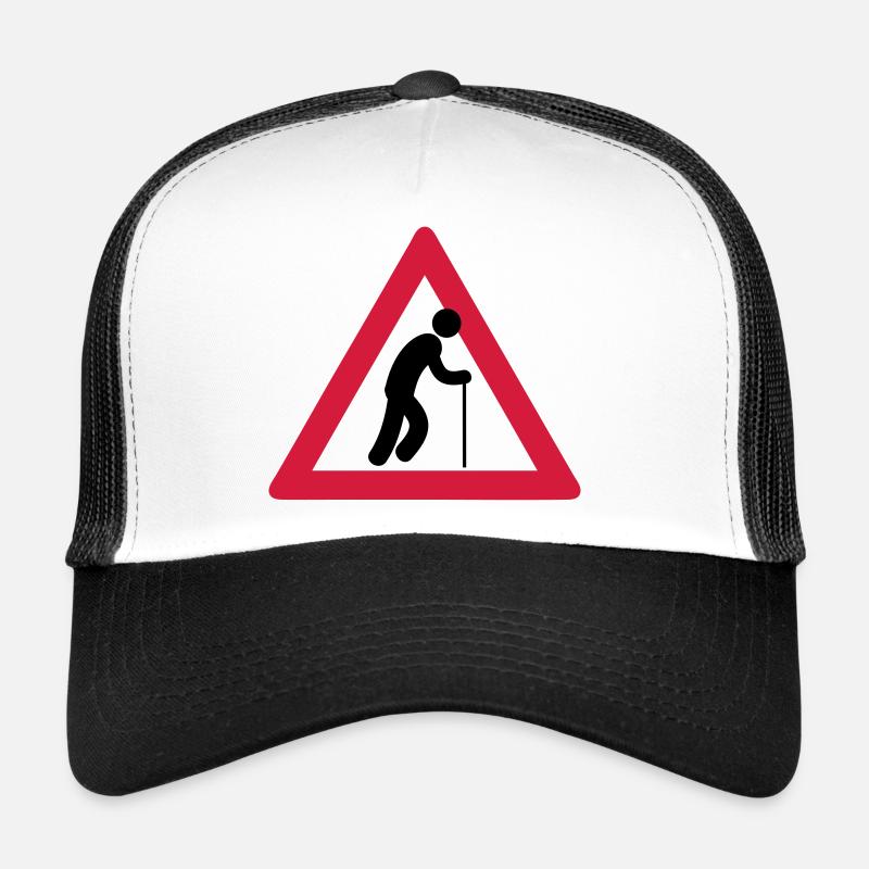 achtung_opa_alter_mann t-shirts Trucker Cap