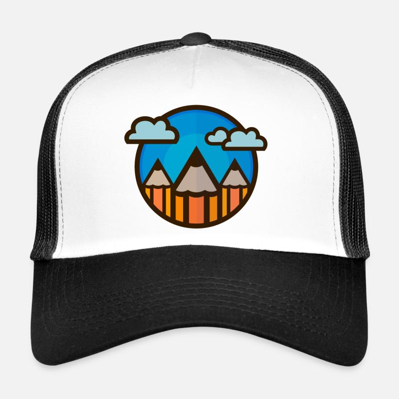 Stifte Landschaft 01 Trucker Cap