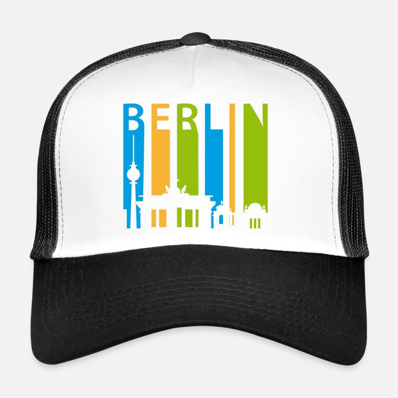 Berliner Schiftzug mit Silhouette Trucker Cap