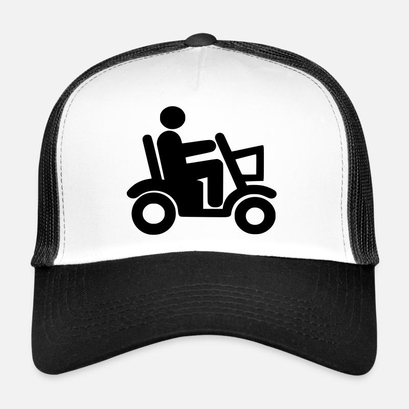 Elektromobil, Rollstuhl, Rolle, Behinderte # Trucker Cap