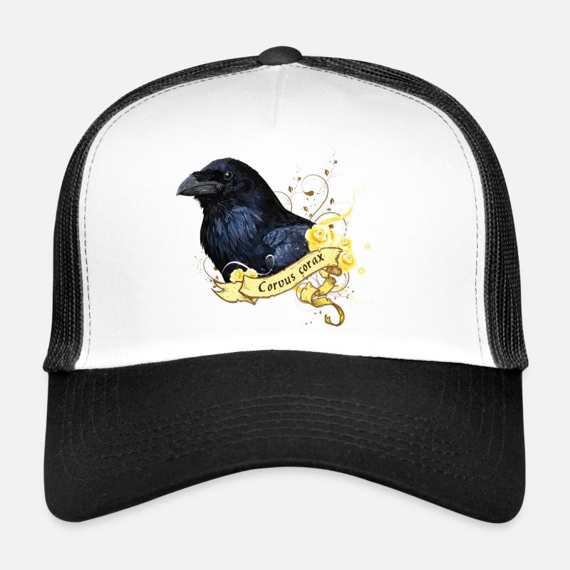 Corbeau Casquette trucker 