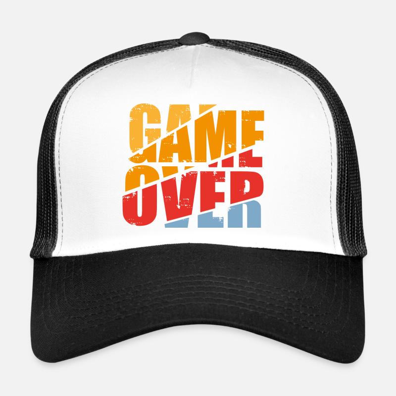 T-shirt tendance, game over Casquette trucker 