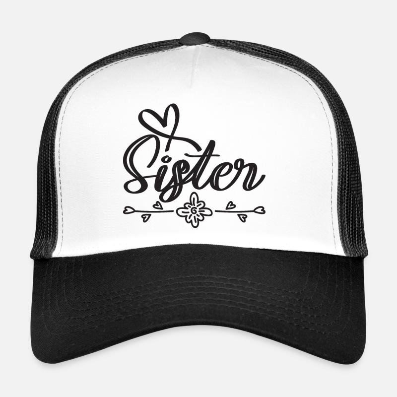 Great sister - Trucker Cap - white/black