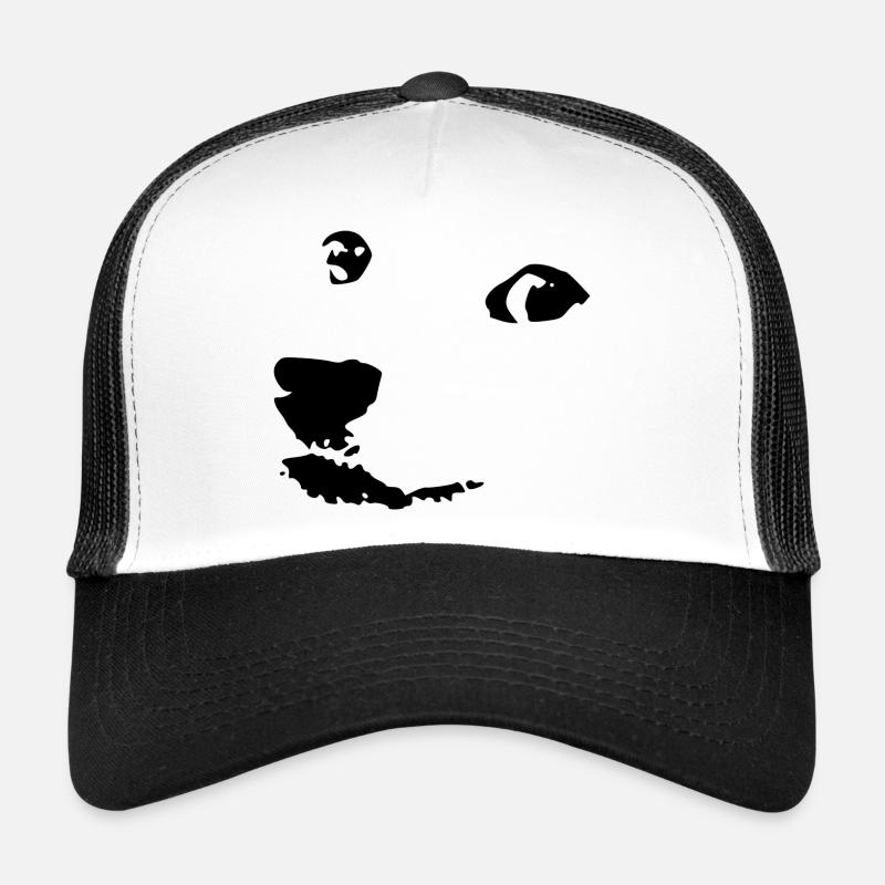 Doge - Trucker Cap - Weiß/Schwarz