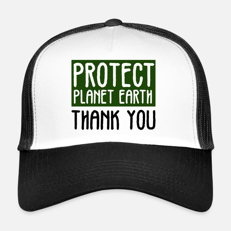 schützt planet Erde danke Trucker Cap
