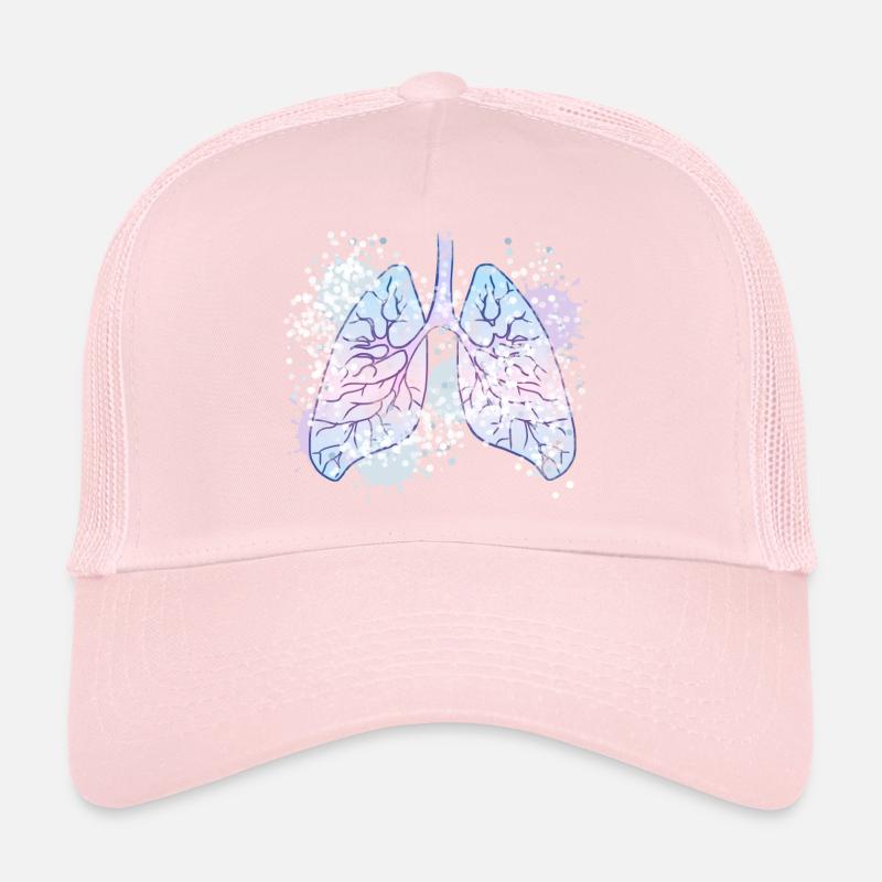 Lung bronchi Trucker Cap