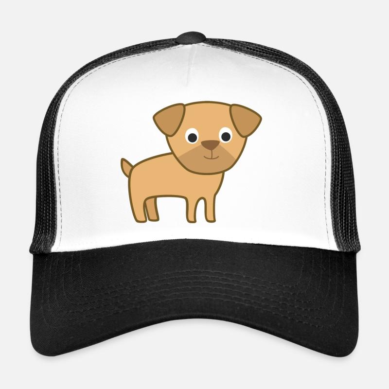 Chien mignon Casquette trucker 