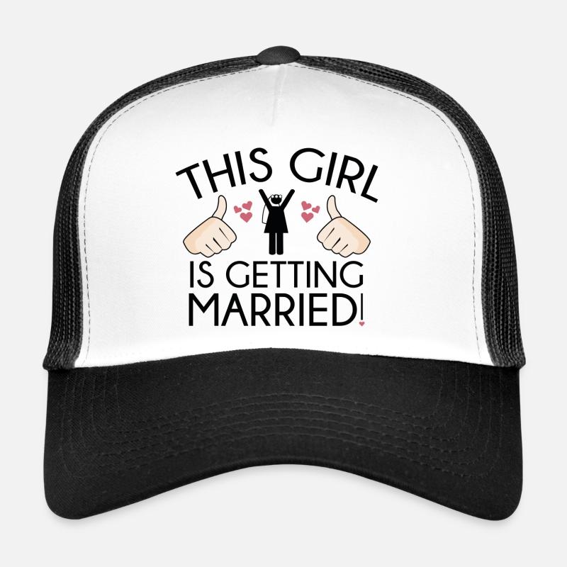 This Girl Is Getting Married Trucker Cap