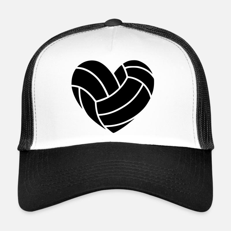 Volleyball Herz Trucker Cap
