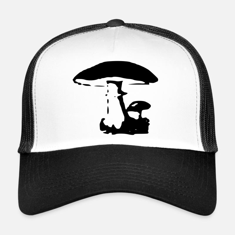 Champignon Sorcière Tube Chercheur de champignons Casquette trucker 