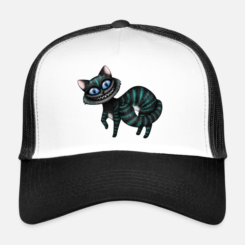 Blue Cheshire Cat Trucker Cap