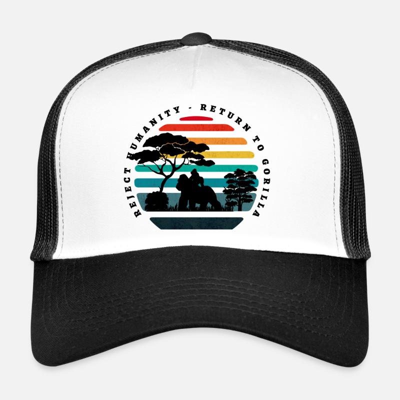 Reject humanity Trucker Cap