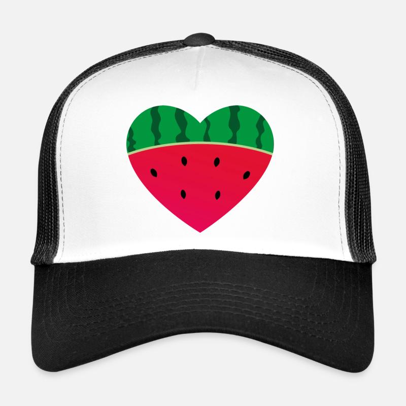 Cœur melon Casquette trucker 