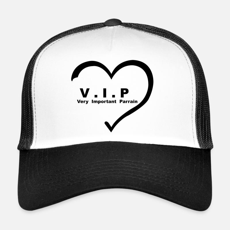 Very Important Parrain VIP coeur 01 Casquette trucker 
