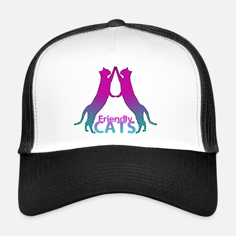 Friendly Cats Trucker Cap