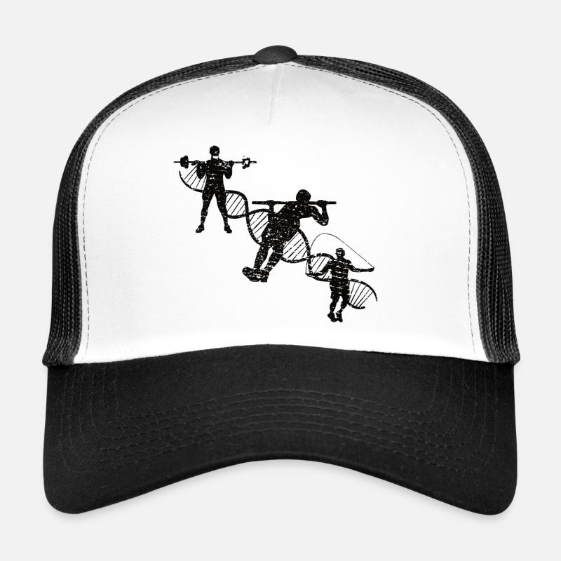 Fitness Bodybuilder Strength Training Athletes Muscle Trucker Cap