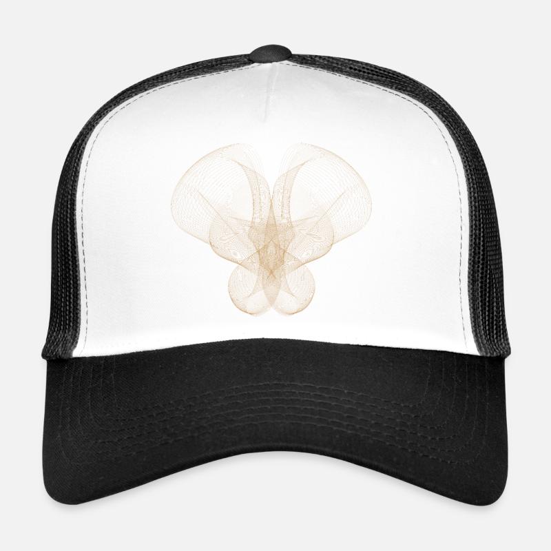 Abstraktes Punktdesign Trucker Cap