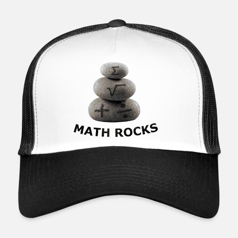 Roches mathématiques Casquette trucker 