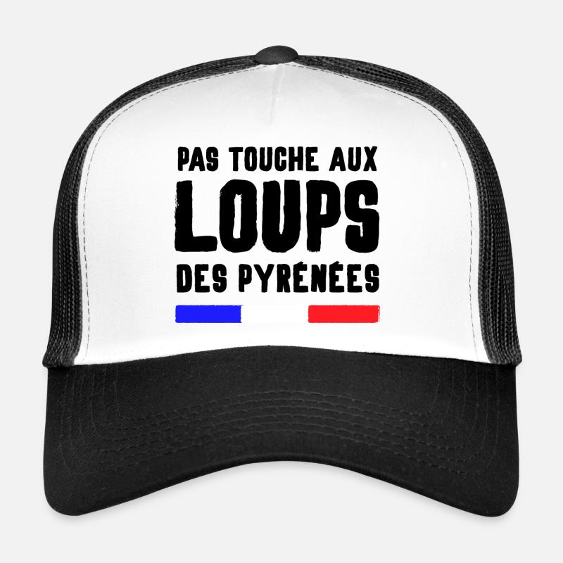 Protection des Loups des Pyrénées Casquette trucker 