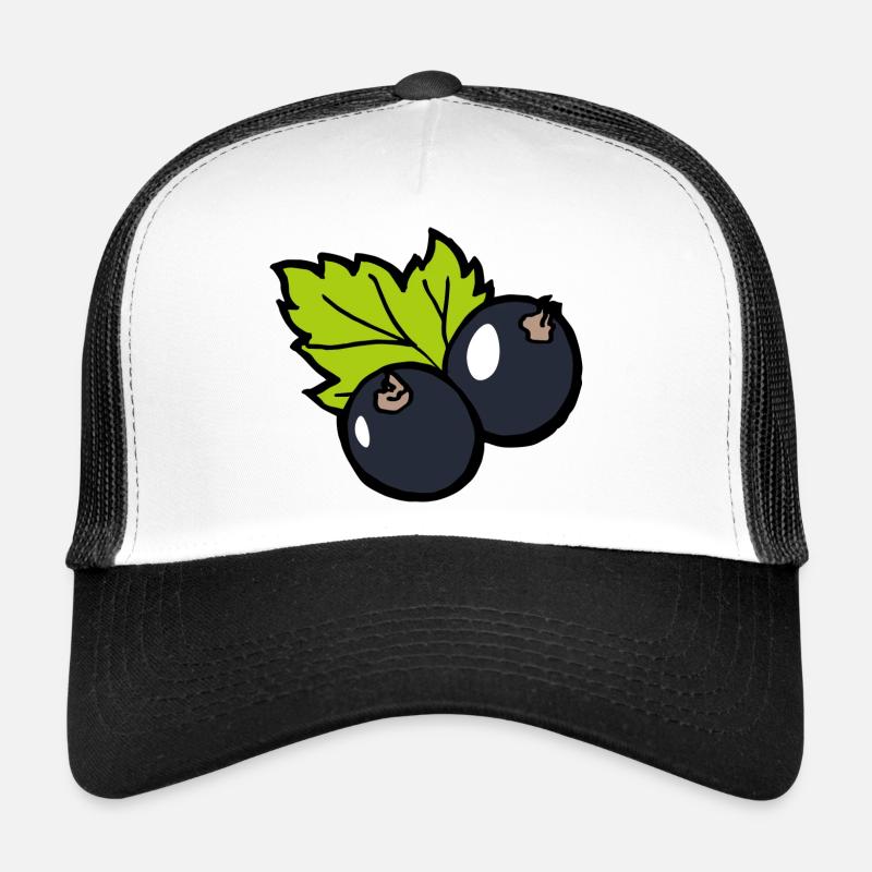 Cassis BlackCurrant Funny Gift Fruit Trucker Cap
