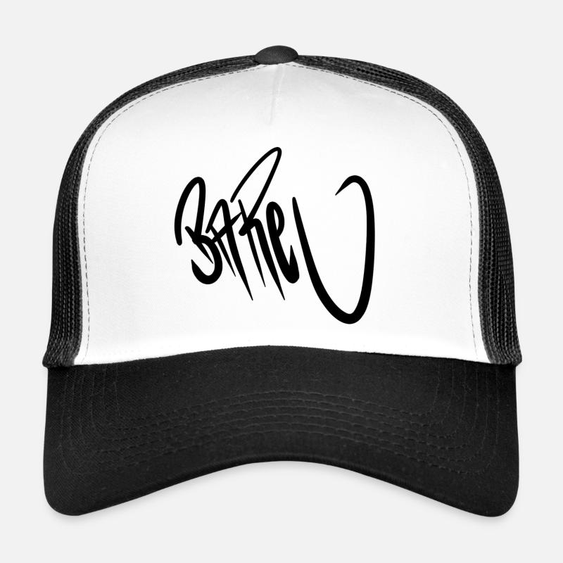 Barel Tag - Trucker Cap - Weiß/Schwarz