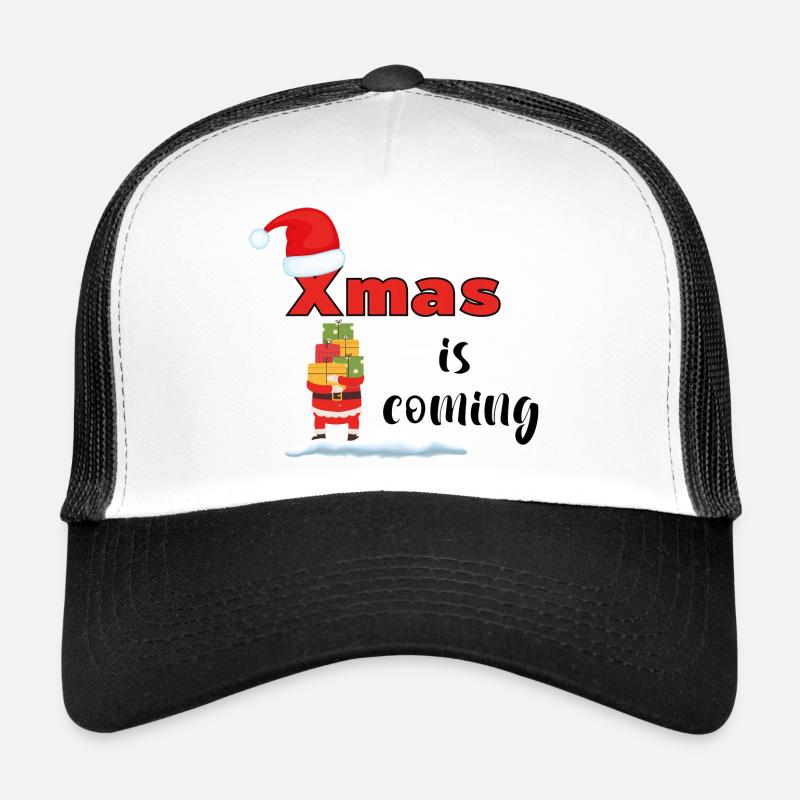 Funny Christmas graphics Trucker Cap