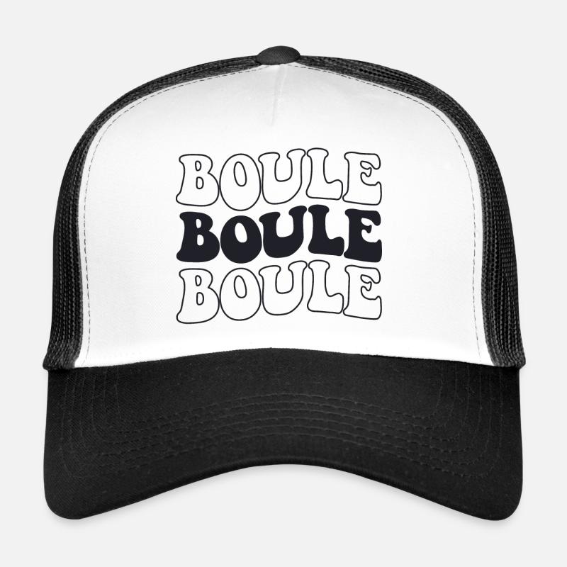 Boules de boules pour Boules Boules Boules Pétanque Boule Casquette trucker 