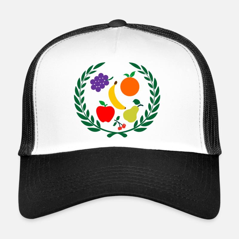 Fruit en couronne de laurier Casquette trucker 