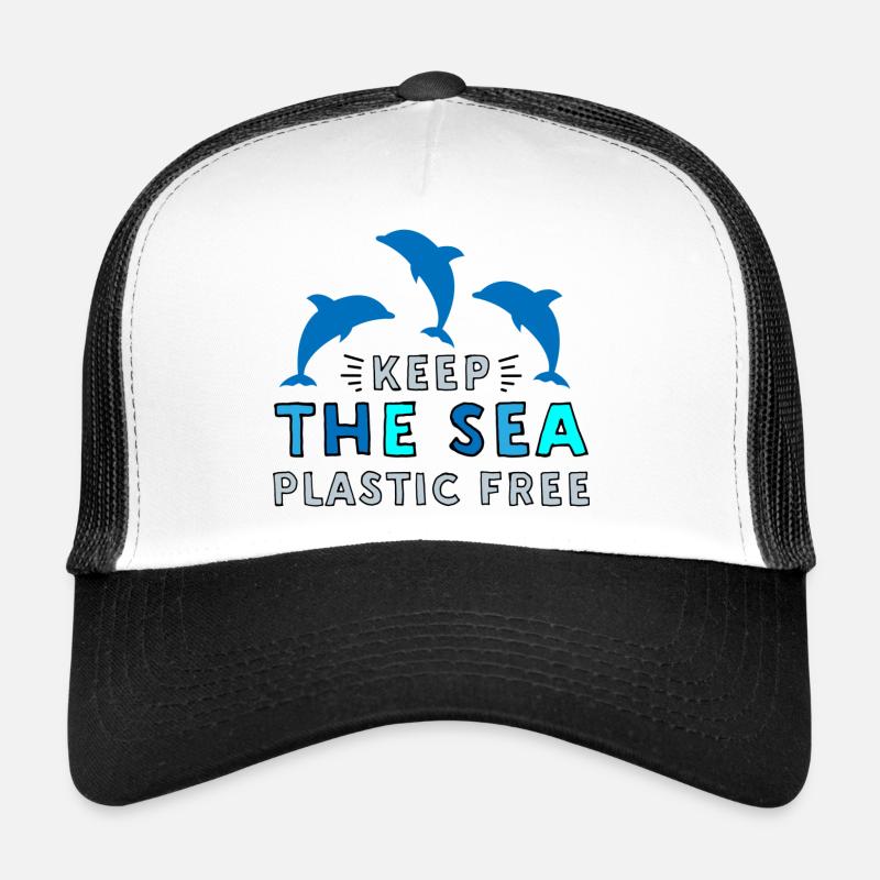 Pollution marine Casquette trucker 
