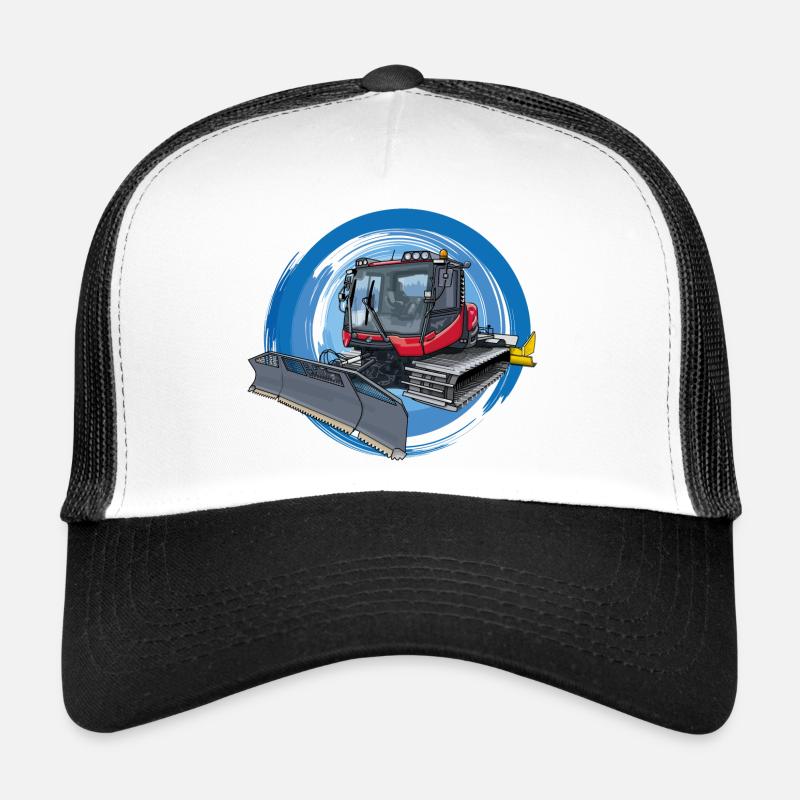 Dameuse, traiteur de neige, dameuse Casquette trucker 