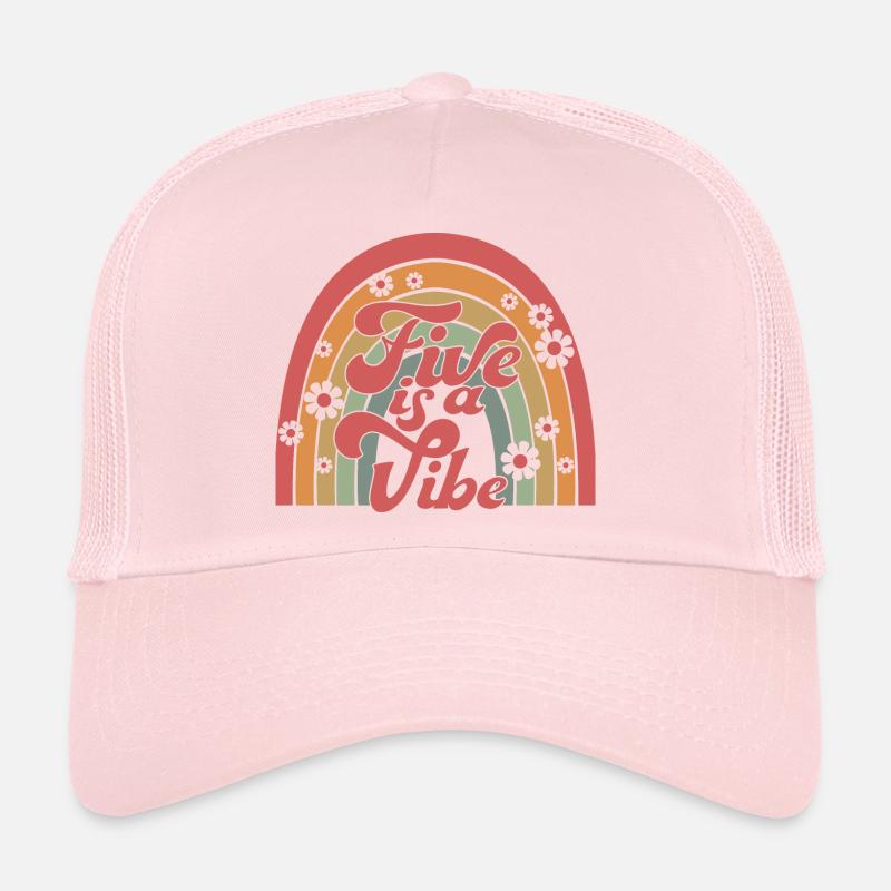 Five Is A Vibe, 5 ans, enfants de 5e anniversaire Casquette trucker 