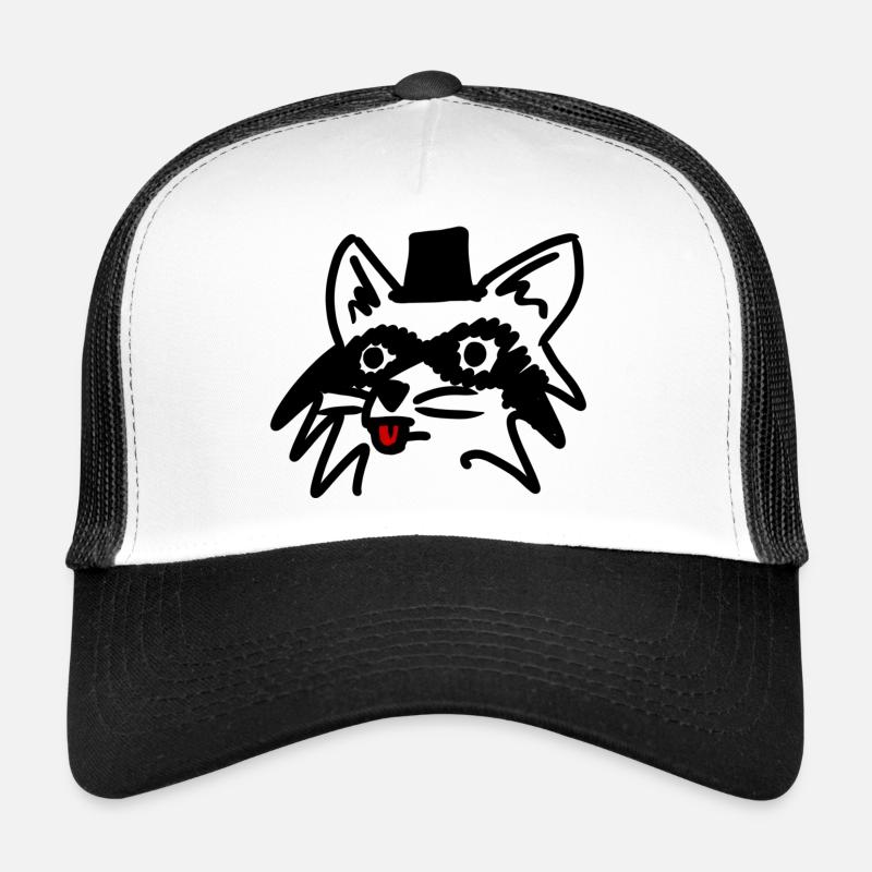 Raccy Raton laveur Casquette trucker 