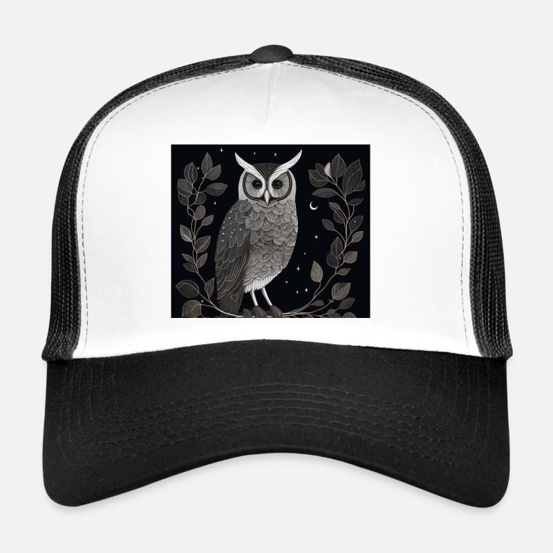 uhu uhu - Trucker Cap - Weiß/Schwarz