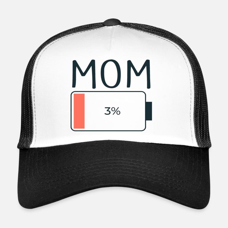 Mama Low Battery Trucker Cap