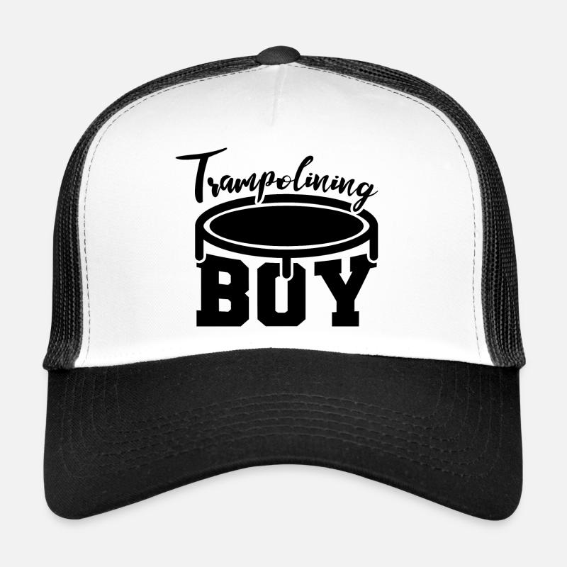 Funny trampoline jumper Trucker Cap