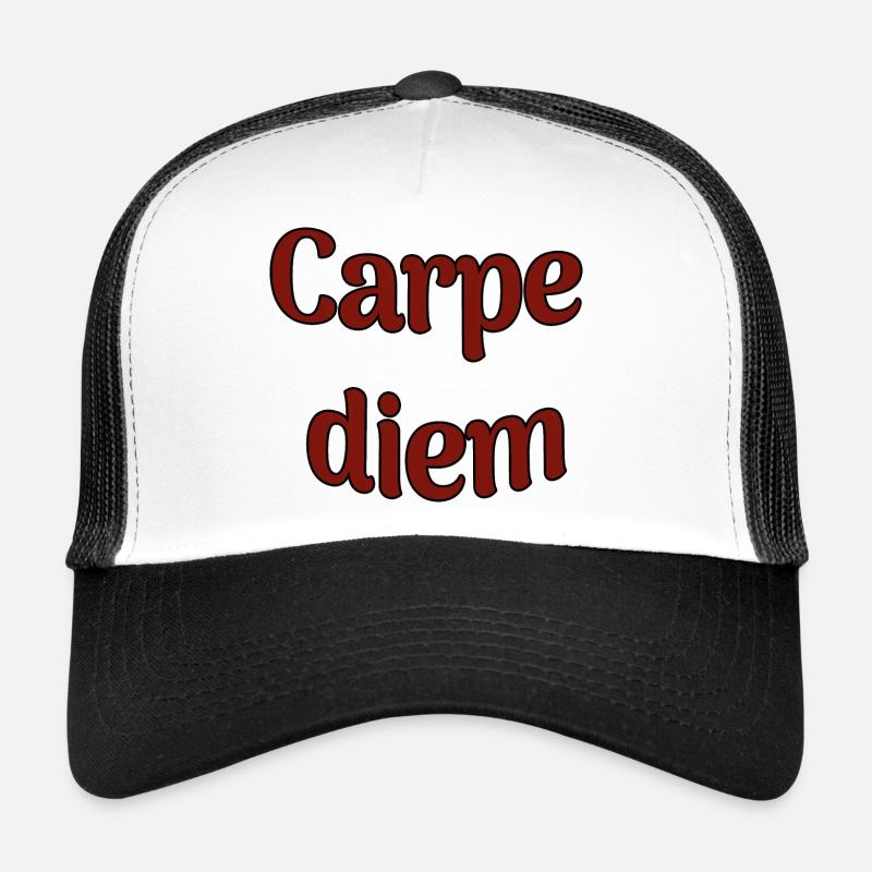 Carpe diem Casquette trucker 