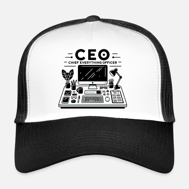 CEO Chief Everything Officer Trucker Cap