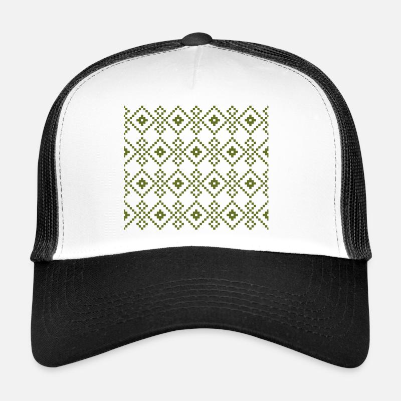 Christmas Plain Sweater (green) Trucker Cap