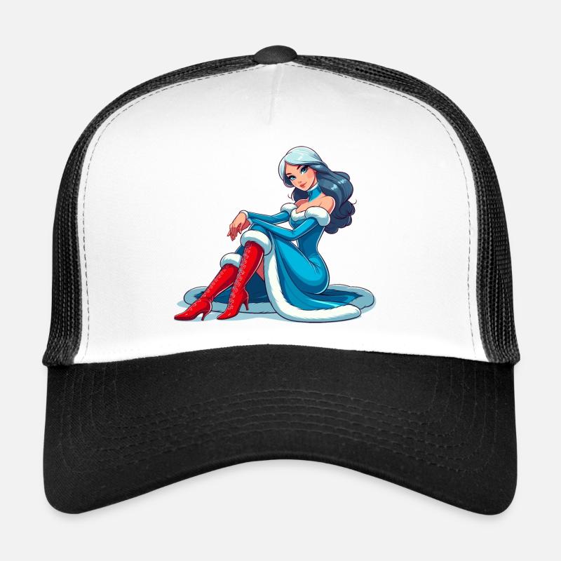 Ded Moroz Snegourotchka, Père Noël russe Casquette trucker 