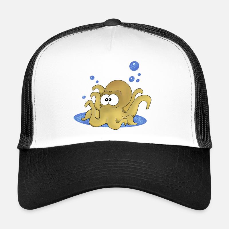 Octopus Casquette trucker 