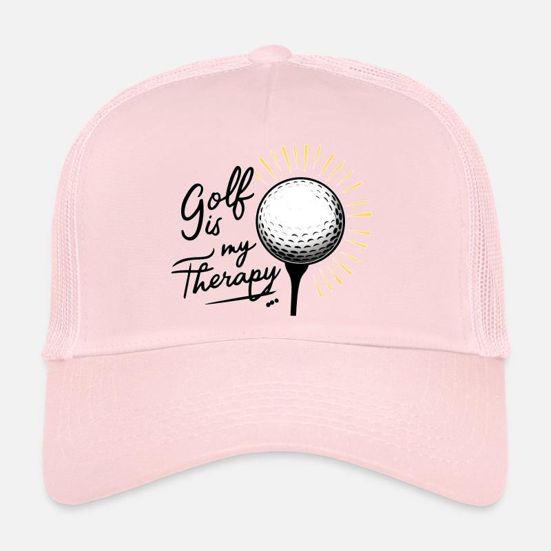 Golf is my therapy Casquette trucker 